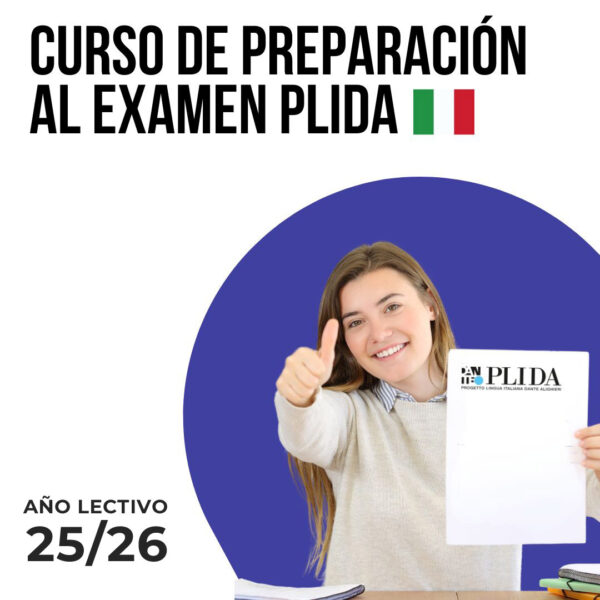 Curso individual de preparación al PLIDA