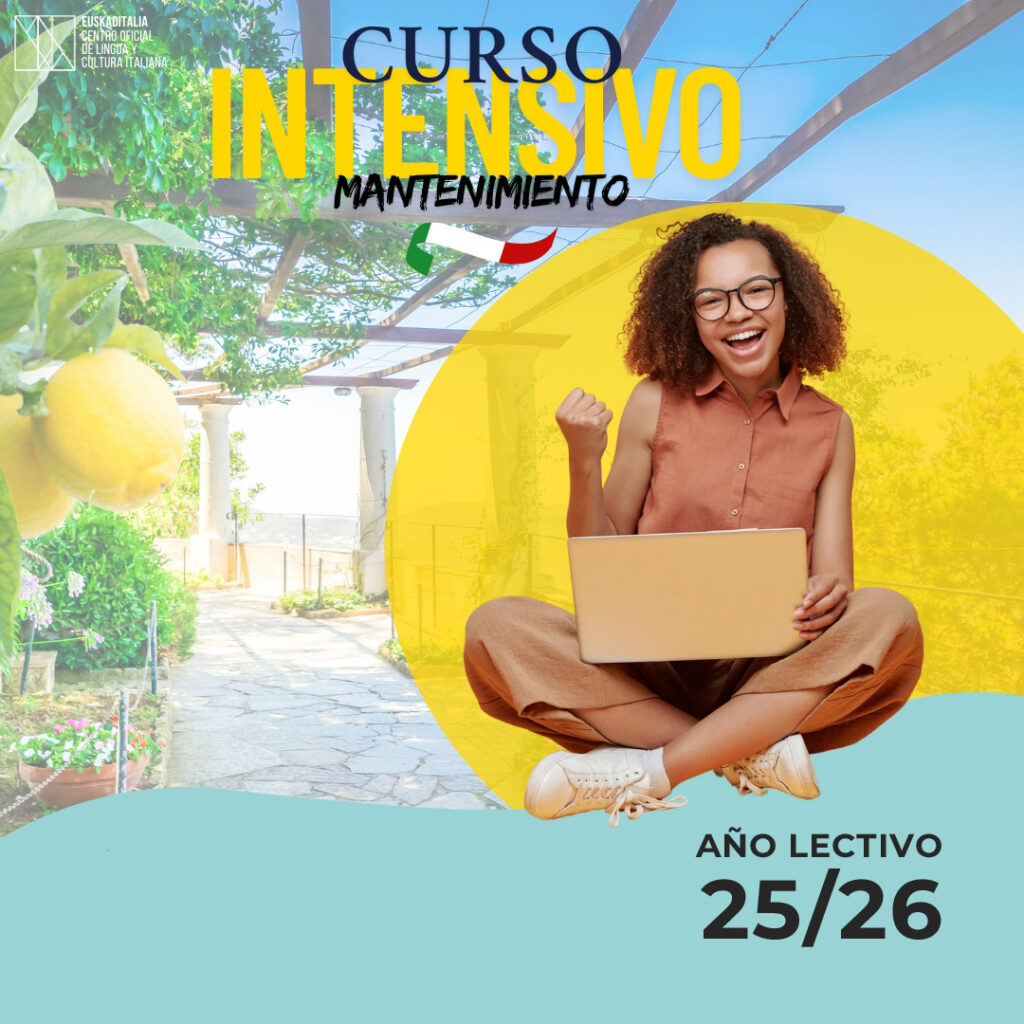 Curso de mantenimiento de italiano (verano)
