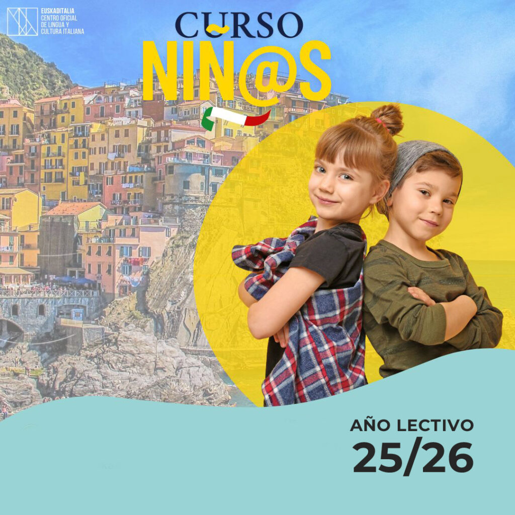 Curso de italiano para niños