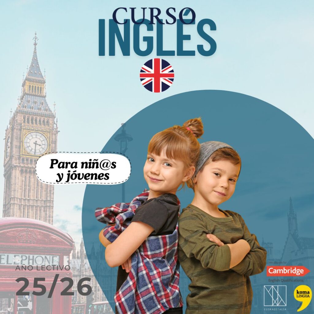 Curso de inglés para niños y jóvenes