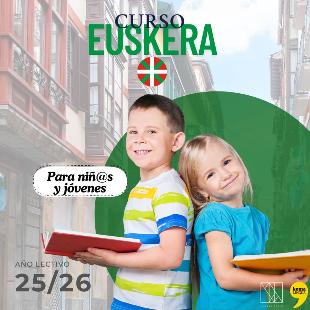 Curso de euskera para niños y jóvenes