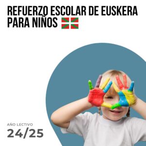 Refuerzo escolar de euskera para niños