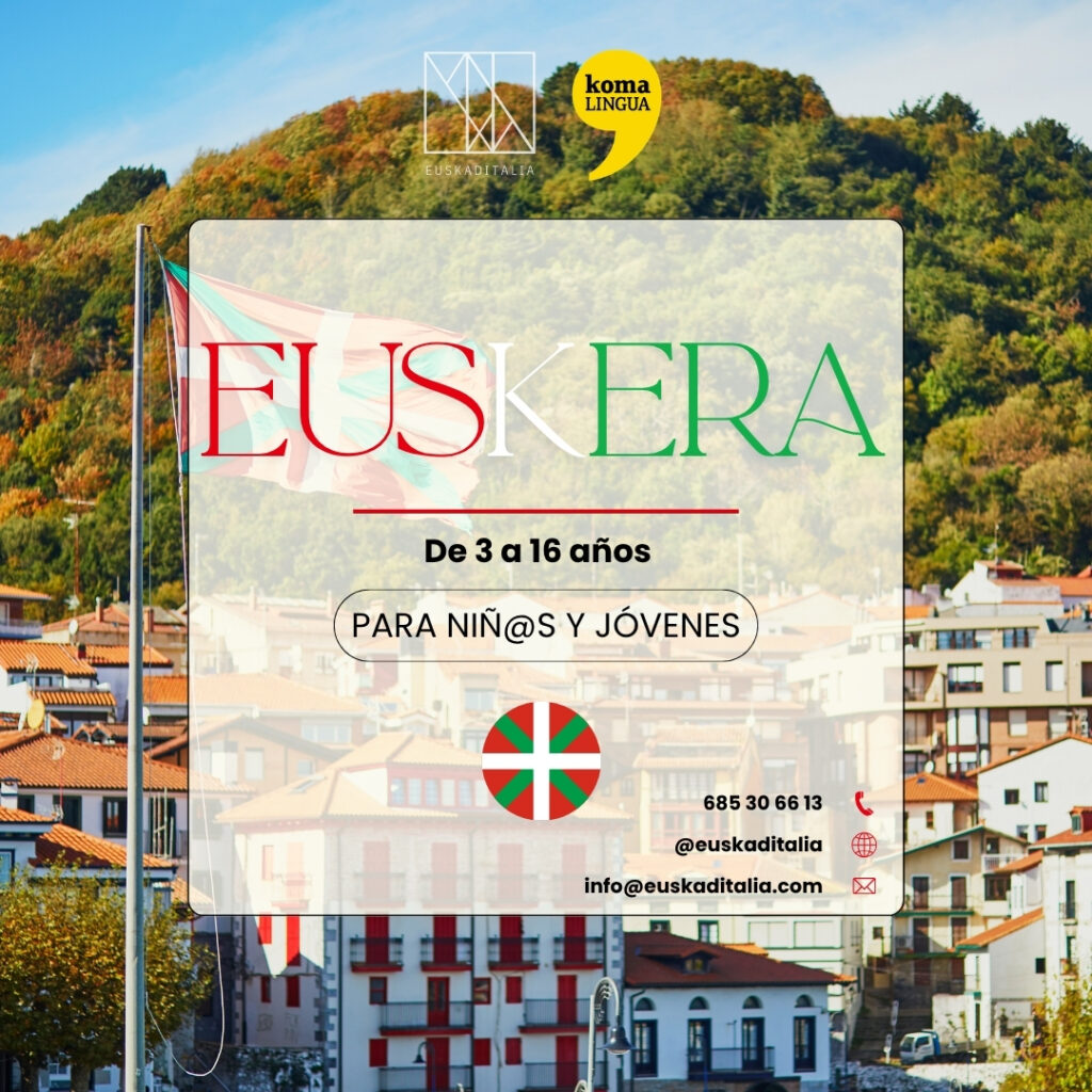 Curso de euskera para niños y jóvenes