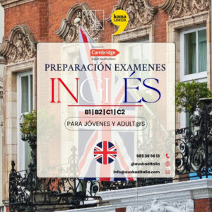 Curso de preparación de exámenes de inglés