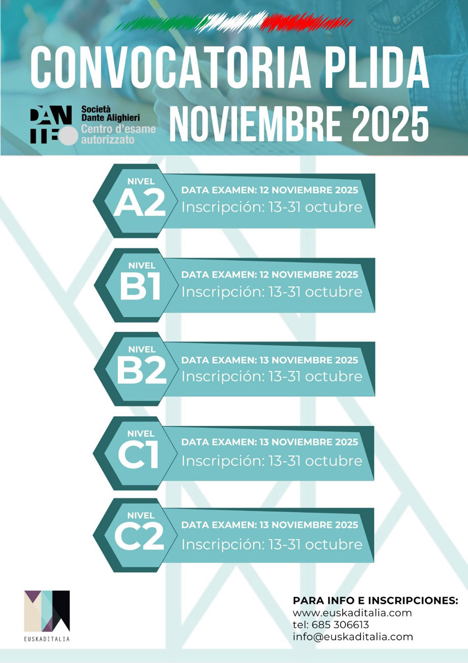 Fechas PLIDA 2025