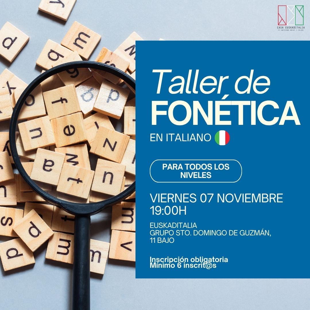 Taller de fonética italiana Taller de fonética italiana